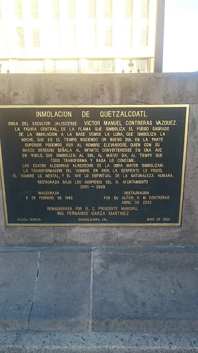 Placa de la Inmolación 