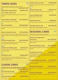 The Cake Company menu 3