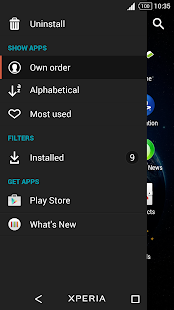 Free Theme Xperia Space APK for Android