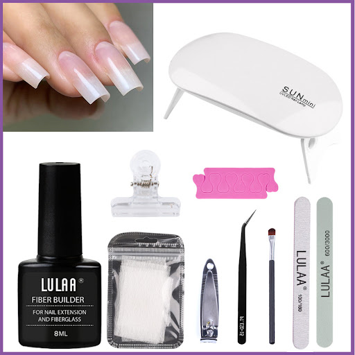 Title 2, Manicure Transparent Fiber Extension Adhesive S...