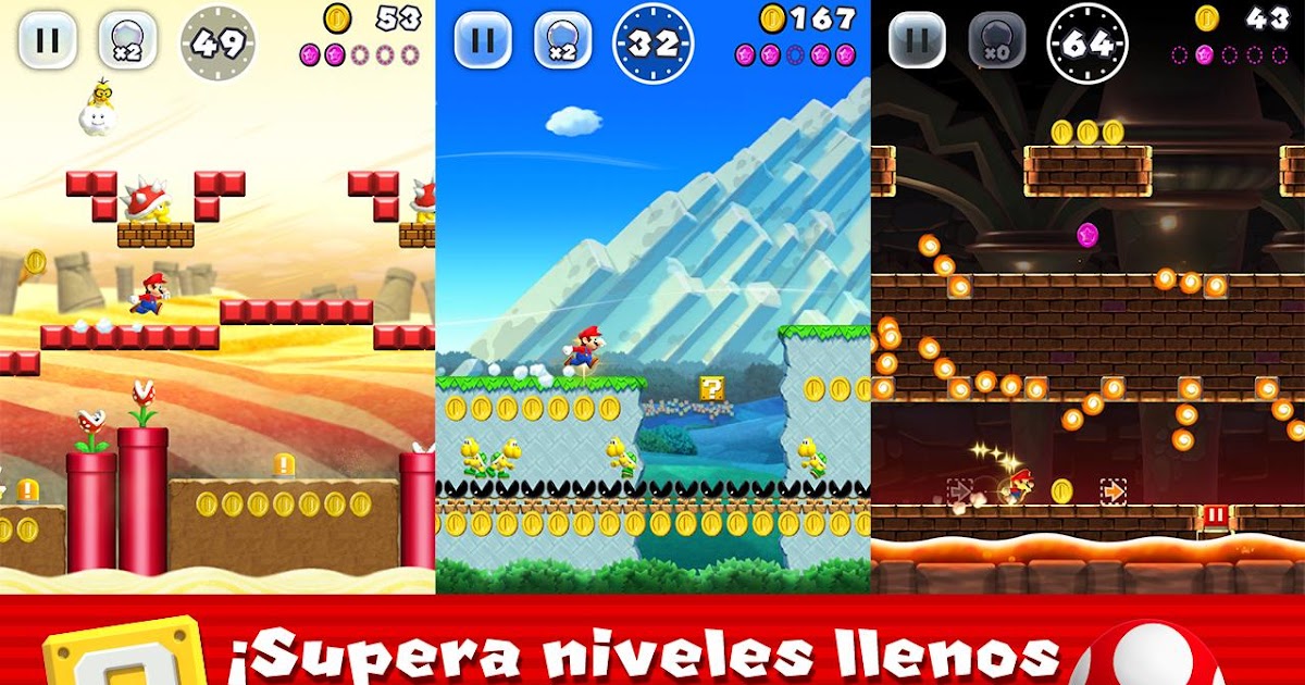 Aplicaciones De Juegos De Mario Bros Gratis Nueva Aplicación