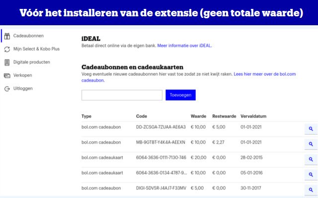 Bol.com totaal checker