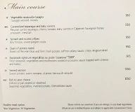 The Promenade Lounge - Taj Bengal menu 2