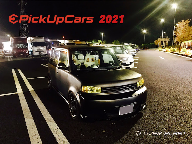 bBのOverblast・PickUp Cars 2021・PickUpCarsレポート・雰囲気だけで、すいませんでした🙇‍♂️に関するカスタム事例の投稿画像1枚目