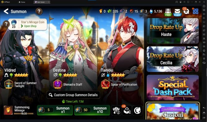 Custom Group Summon