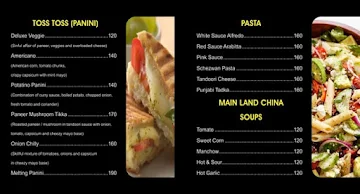 Food Studio menu 