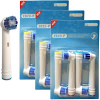12-Pack Oral-B Komp. EB20-P Tandborsthuvud Precision Clean