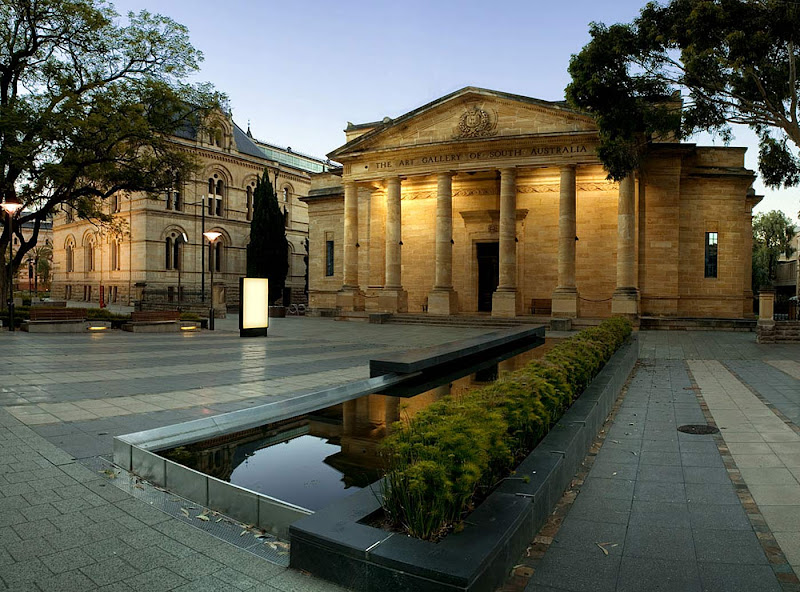 The Art Gallery of South Australia, part of the South Australian Museum on North Terrace in Adelaide.