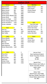 Mom's Khana Khajana menu 1