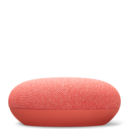 Image of  Nest Mini in Coral colour.