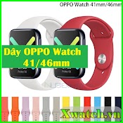 Dây Đeo Silicone Thay Thế Cho Đồng Hồ Thông Minh Oppo Watch 41Mm / 46Mm