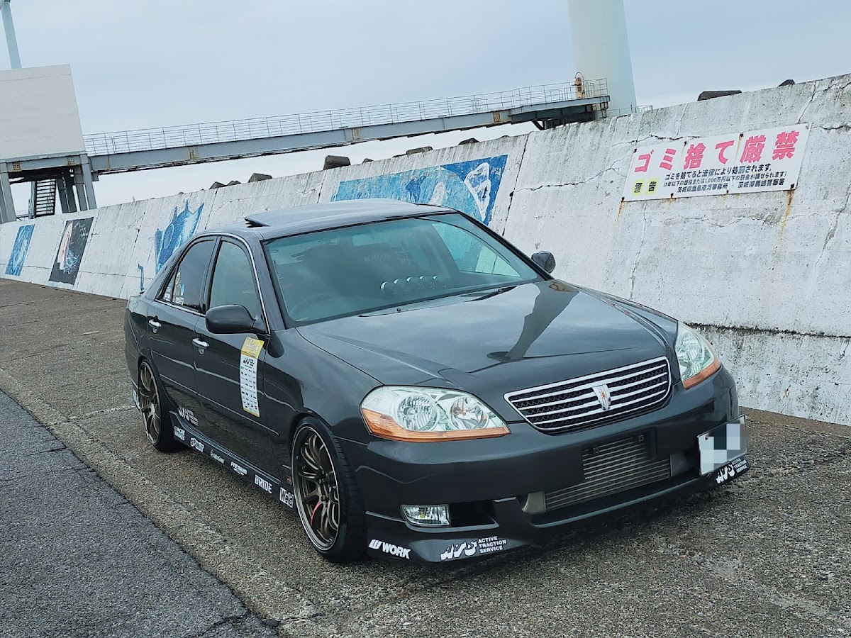 JZX110 マークII iRv. 純正オプション メッキグリル-