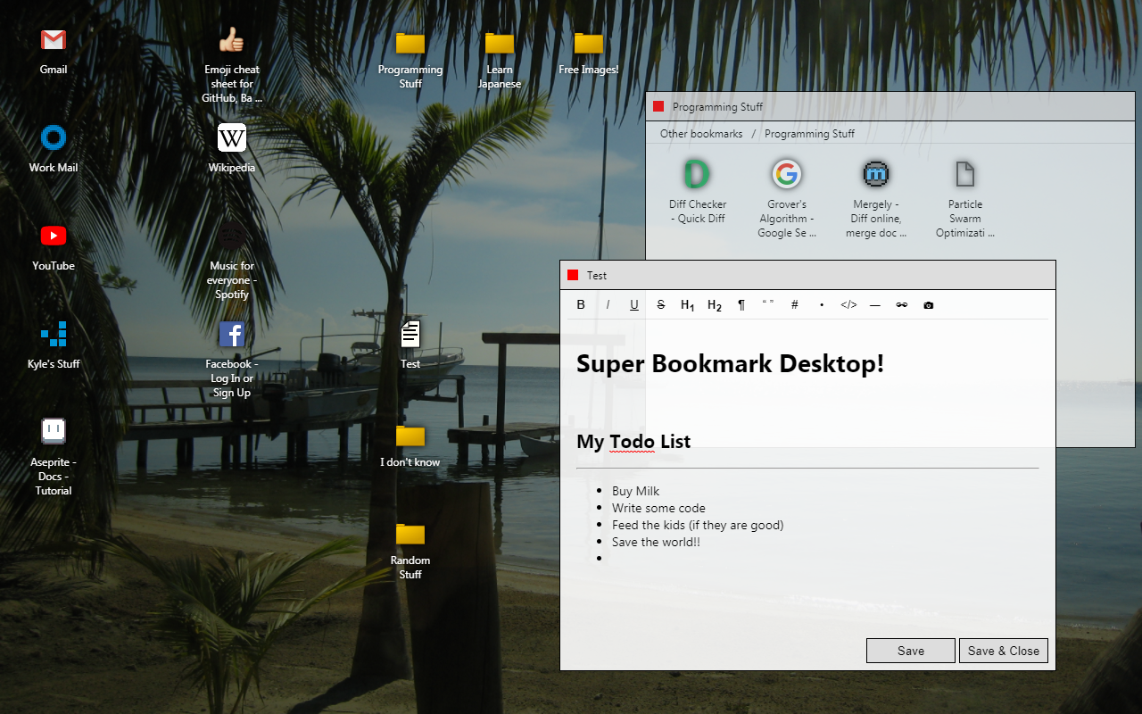 Super Bookmark Desktop Preview image 2