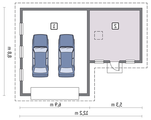 GC36b - Rzut parteru