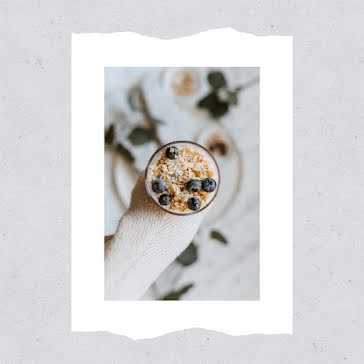 Minimal Muesli - Instagram Post template