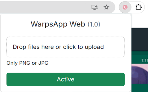 WarpsApp Web screenshot 2