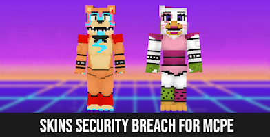 Gregory - FNaF Security Breach Minecraft Skin