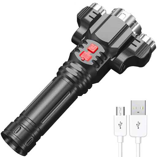Title 1, Outdoor Home Portable Riding USB Rechargeable F...