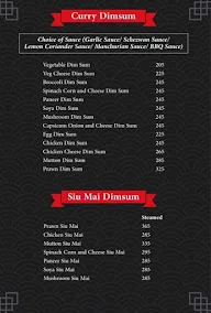 Oriental Dimsum Bar menu 3