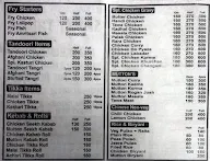 Spicy Tadka menu 2