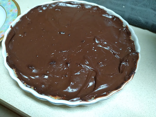 My scrumptious but simple Chocolate Pie. 