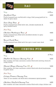 China Bistro menu 1