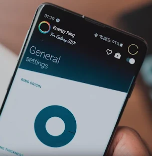 Energy Ring - Galaxy S10/e/5G/+ battery indicator!