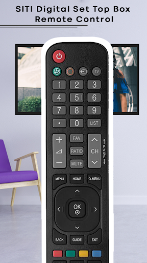 Remote Control for SITIDigital Universal SetTopBox