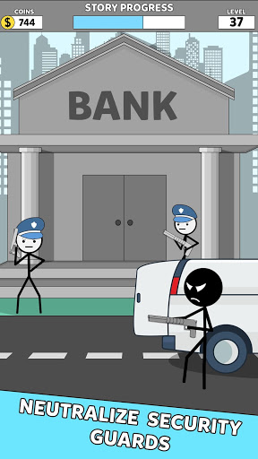 Screenshot Bank Robbery Word Mystery Game