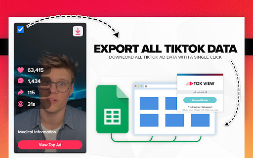 EXPORT ALL TIKTOK DATA VIEW || 