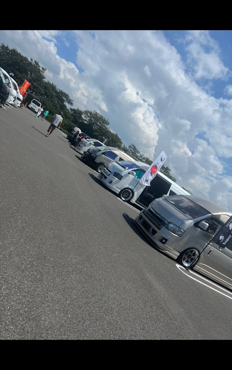 ハイエースバンの左半顔写真展・箱車祭・北陸オフ・盗撮だらけに関するカスタム事例の投稿画像3枚目