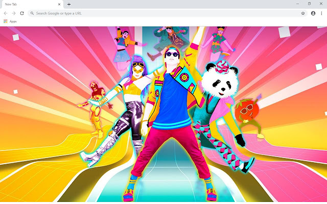 Just Dance 2019 Wallpapers and New Tab