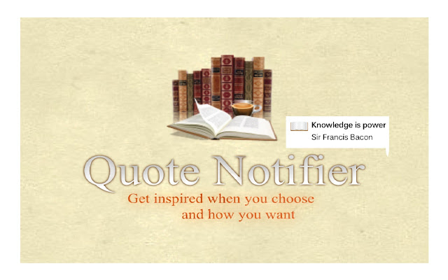 Quote notifier