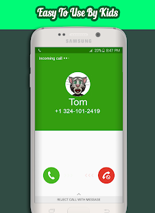  Call From Talking Tom- 스크린샷 미리보기 이미지  