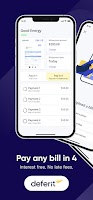 Deferit: Pay bills in 4 Screenshot