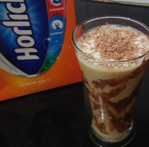 Plain Horlicks Shake (Skimmed Milk-Cold)(300ML)