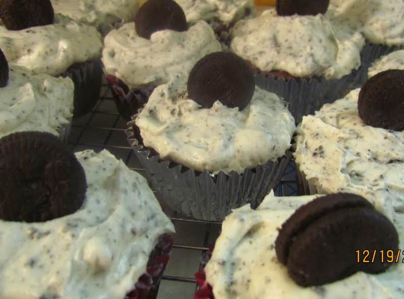 Close Up Of My Finished Product...death By Oreo Cupcakes.