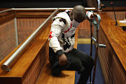 Convicted serial rapist Nkosinathi Phakathi during mitigation of his sentencing at the Palm Ridge Court in Katlehong on Wednesday.