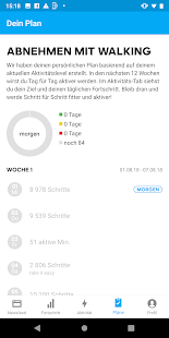 Runtastic Steps - Schrittzähler & Pedometer Screenshot