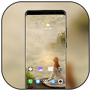 Herunterladen Theme for beautiful castle girl mountains Installieren Sie Neueste APK Downloader