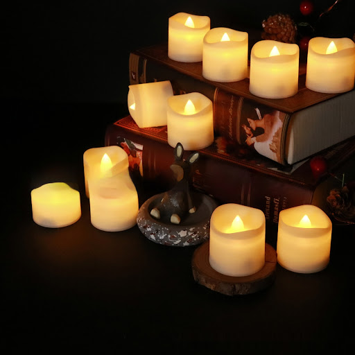 Title 9, Cross-border Flameless Wish Candles for Wedding...