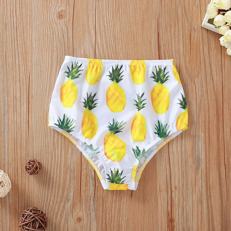 Title 4, Ananas Desenli Omuzları Açık Pantolon Başlık Ma...