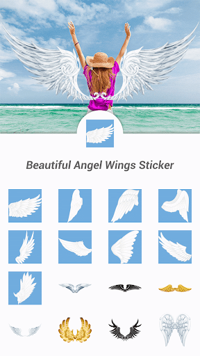 Beautiful Angel Wings Sticker