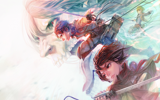 Attack on Titan theme screenshot 1
