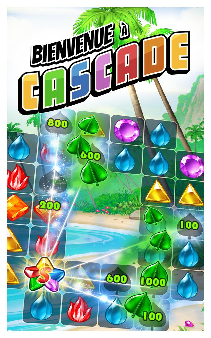Android application Cascade: Gem & Jewel Adventure screenshort
