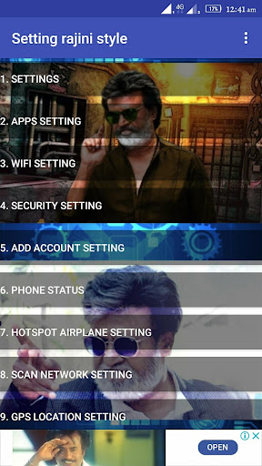 Setting rajini style - Kya Re? Setting ah?