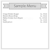 Chicken Hub menu 1