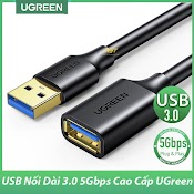 Cáp Nối Dài Usb 3.0 Cao Cấp Ugreen Chính Hãng Us129 - Support Super Speed 5Gbps - Bh 18T Đổi Mới