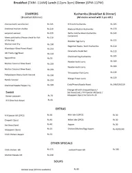 R.R. Idli Kuzhambu menu 1