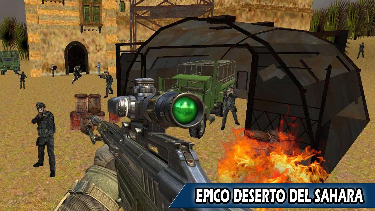 Android application Sniper Desert Action screenshort